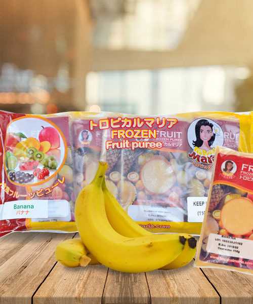 Banana Frozen fruit puree