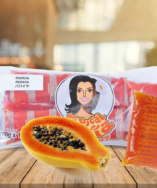 Papaya Frozen fruit puree