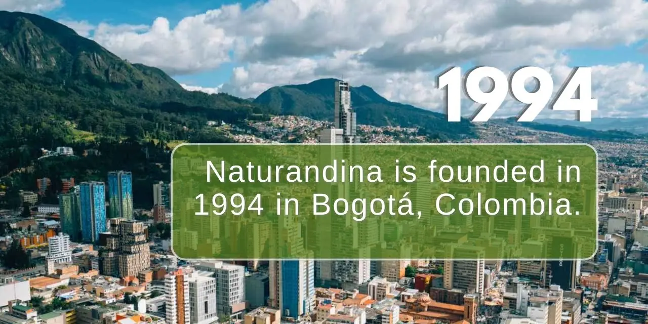 Naturandina is founded in 1994